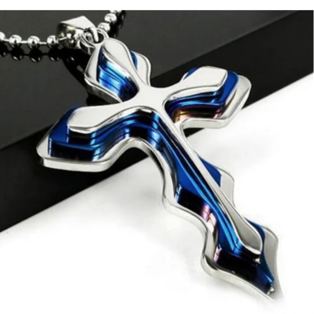 Stainless Steel Cross Necklace